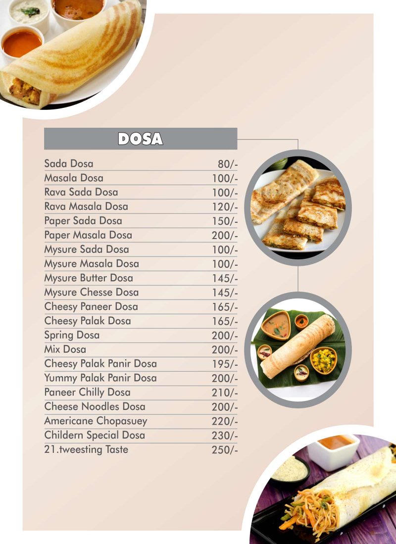 Dosa_menu